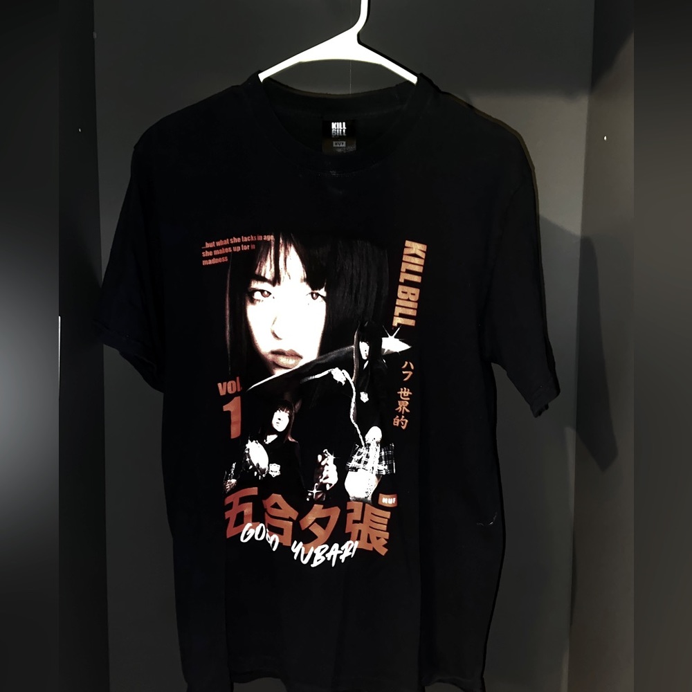 Oversized Kill Bill x HUF Medium Black T-Shirt